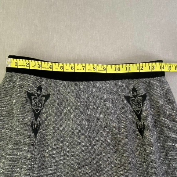 Vintage Laurel‎ wool tweed skirt - Picture 10 of 11